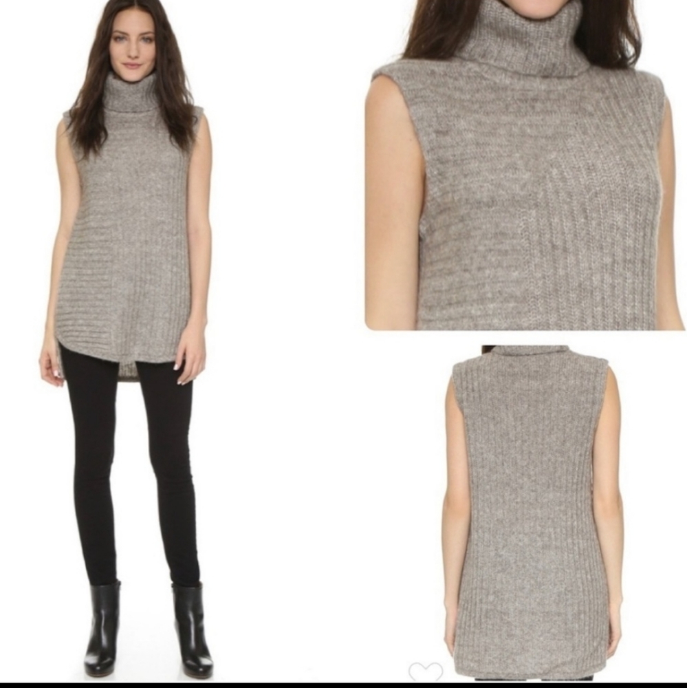Theory Caresse Beylor Tunic Sweater Size Small